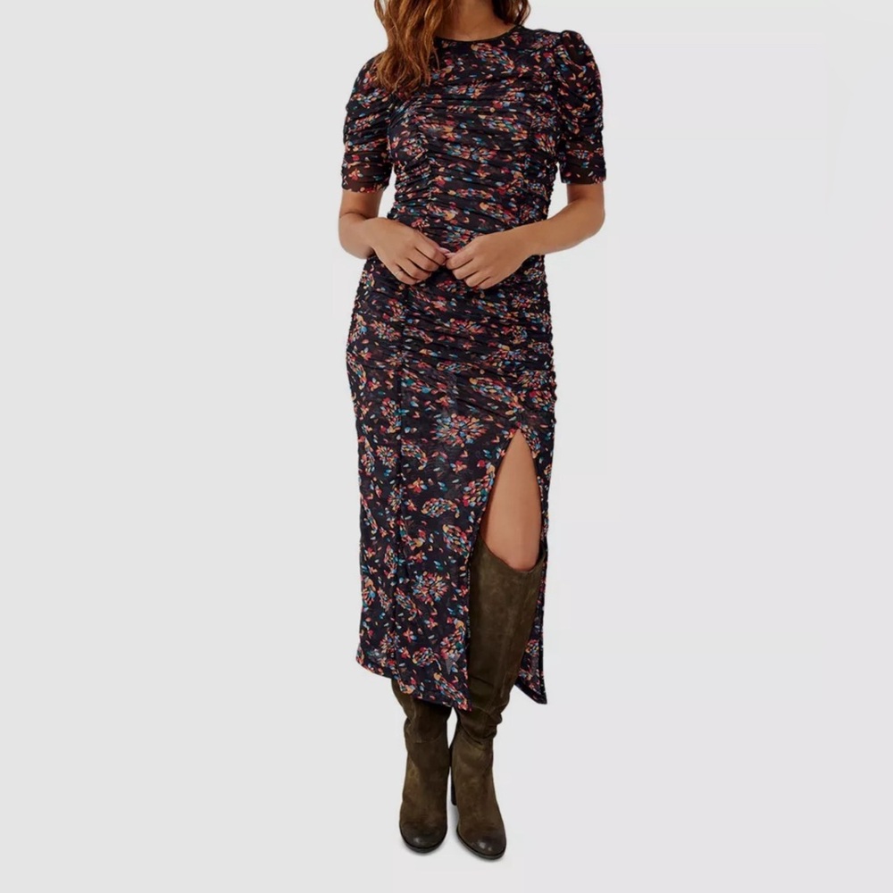 Free People Ruched Maxi Dress